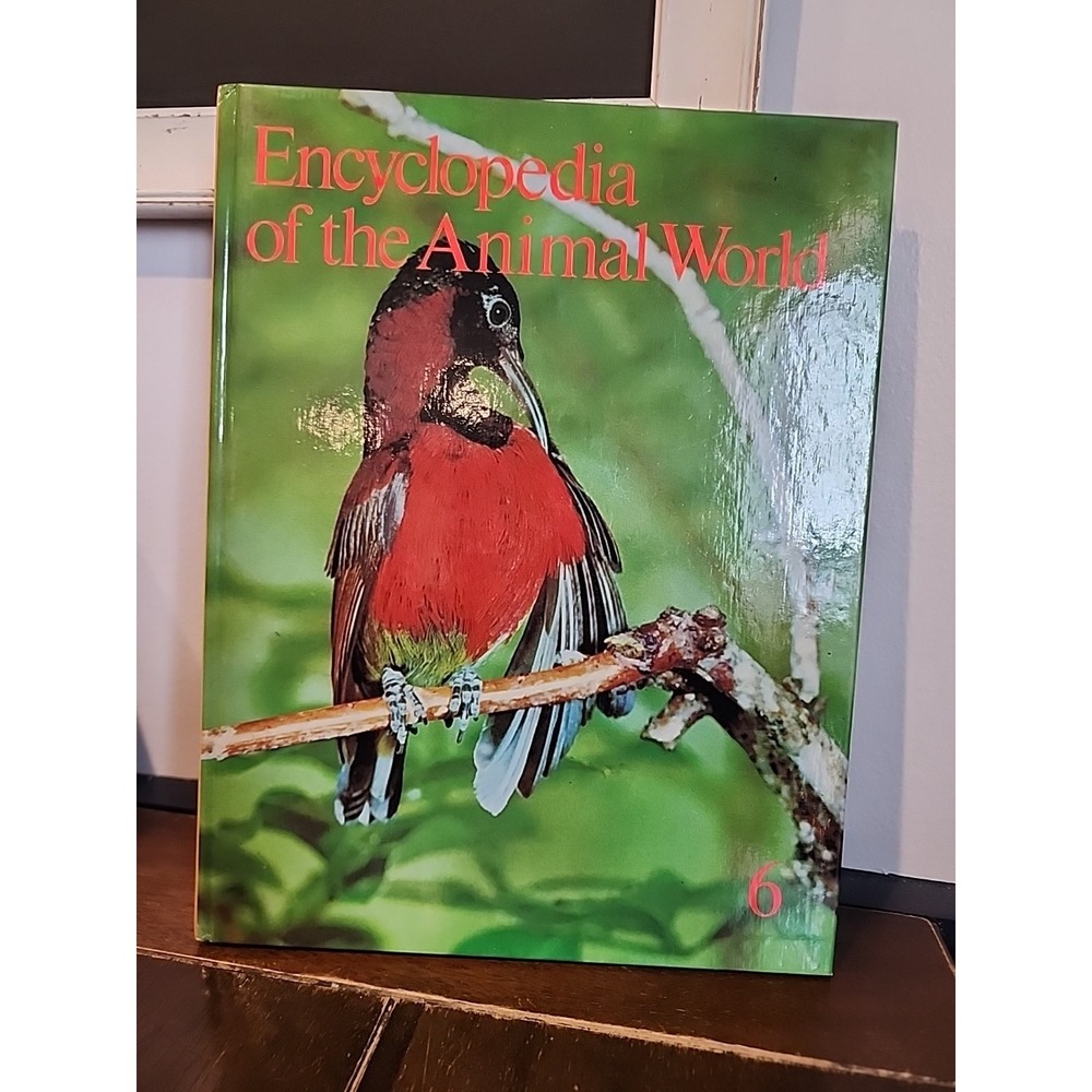 Encyclopedia of the Animal World Vol 6 Vtg 1972 Cow Sharks - Dodo